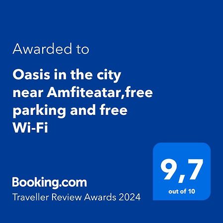 Oasis In The City Near Amfiteatar,Free Parking And Free Wi-Fi Pula Exteriör bild