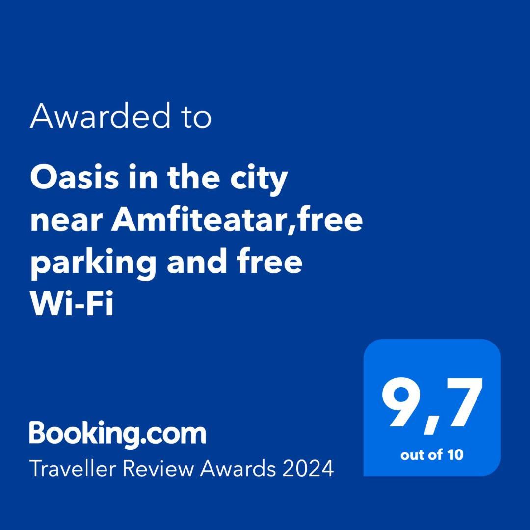 Oasis In The City Near Amfiteatar,Free Parking And Free Wi-Fi Pula Exteriör bild